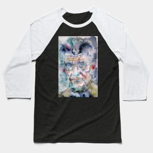 SAMUEL BECKETT watercolor portrait .3 Baseball T-Shirt